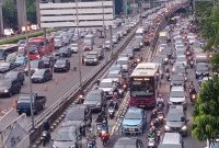 Tol dalam kota Jalan Gatot Subroto, Jakarta Pusat (foto istimewa)