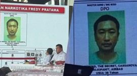 Penampakan Fredy Pratama Bos Narkoba Internasional asal Banjarmasin. (foto : ist)

