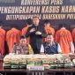 Anggota Sindikat Narkoba Internasional (foto: Humas Polri)