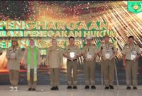 Polres Bandara Soetta Terima Penghaegaan (Foto : Humas PMJ)