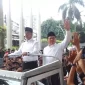 Pasangan AMIN Dalam Rangkaian Pendaftaran ke KPU Dikawal Ribuan Massa, Rabu (19/10/2023)