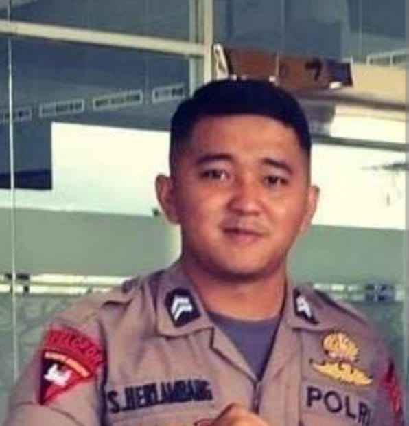 Almarhum Brigadir Setyo Herlambang (Foto:Ist)