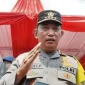 Kapolri Jenderal Listyo Sigit Prabowo memimpin apel gelar pasukan Operasi Mantap Brata 2023-2024 di Silang Monas, Jakarta, Selasa (17/10/2023)