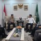  Kepala Operasi NCS Polri, Irjen Asep Edi Suheri ke Kantor PBNU di Jalan Kramat Raya, Jakarta Pusat, Selasa (28/11/2023). 

