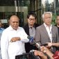 Tim Pembela Demokrasi Indonesia (TPDI) menyambangi Geung KPK, Selasa (14/11/2023_