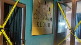 Usai Digerebek, KLOUD Sky Dining & Lounge dipasang Police Line