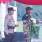 APEL : Kapolda Metro Jaya dan Pangdam Jaya Pimpin Apel Pergeseran Pasukan Pengamanan TPS Pemilu di lapangan silang monas, Jakarta, Selasa (12/2.2024)

