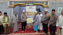 Untuk menciptakan suasana damai Polda Metro Jaya menggelar mengaji bersama Polisi. Selasa (20/2/2024).