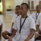 Peserta seleksi penerimaan anggota Polri dari jalur Sekolah Inspektur Polisi Sumber Sarjana (SIPSS) tahun anggaran 2024 menjalani proses seleksi di Akademi Polisi (Akpol) Semarang, Jawa Tengah, Sabtu (17/2/2024). (Foto : Humas Polri)