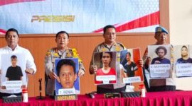 Kapolres Metro Jakarta Pusat  Kombes Susatyo Purnomo Condro, gelar Jumpa Pers di Polres Jakarta Pusat, Jumat (23/2/2024).