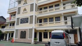 MEGAH : Gedung sekolah Perguruan Advent XV Ciracas, Jakarta Timur terlihat megah (Foto  Ist)
