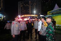 Wakapolda Metro Jaya Brigjen Pol Suyudi Ario Seto juga turun langsung melakukan patroli mobile, Selasa malam (9/4/2024) 