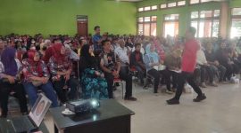 Anggota MPR RI Rahmad Handoyo menggelar dialog kebangsaan 4 PIlar  di Desa Catur Kecamatan Sambi Kabupaten Boyolali, Jawa Tengah , Rabu 8 Mei 2024