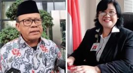 Komisioner Komisi Kepolisian Nasional (Kompolnas) Poengky Indarti dan Ketua Indonesia Police Watch (IPW) Sugeng Teguh Santoso 