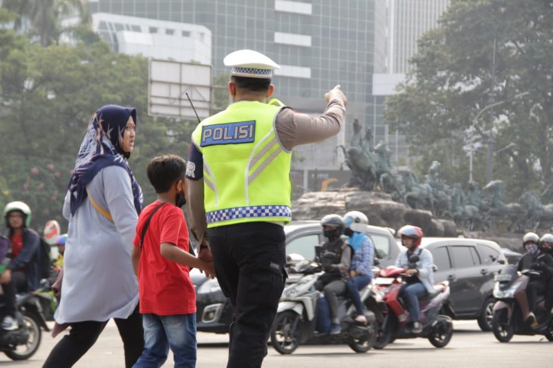 Publik menilai positif kinerja Polantas selama penyelenggaraan Mudik 2024.