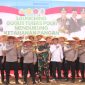 Kapolda Metro Jaya Irjen Pol Karyoto bersama Pangdam Jaya Mayjen TNI Rafael Granada Baay dan Wakapolda Metro Jaya Brigjen Pol Djati Wiyoto Abadhy beserta pejabat utama Polda Metro Jaya dan Kodam Jaya menghadiri kegiatan Launching Gugus Tugas Polri Mendukung Ketahanan Pangan yang dipimpin oleh Kapolri dan Panglima TNI secara virtual dari Sidoarjo, Jawa Timur, Rabu (20/11/2024). 