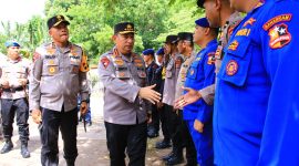 Kapolri Jenderal Listyo Sigit tiba di Bandara El Tari Kupang, sekitar pukul 11.00 WITA (Foto: Humas PMJ)