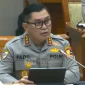 Kepala Baharkam Polri Komjen Pol Fadil Imran dalam Rapat Dengar Pendapat Komisi III DPR RI di kompleks parlemen, Senayan, Jakarta, Selasa (18/3/2025). ANTARA