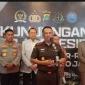 Kepala Kejaksaan Tinggi (Kajati) Daerah Khusus Jakarta Patris Yusrian Jaya di Provinsi DKI Jakarta, di Polda Metro Jaya, Kamis 8 Mei 2025