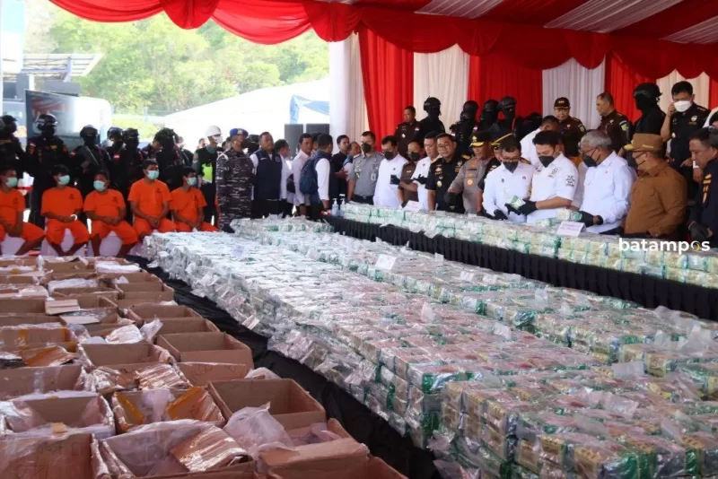 Penanampakan dua ton sabu