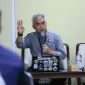 Deputi Hukum dan Kerja Sama BNN Inspektur Jenderal Polisi Agus Irianto dalam diskusi interaktif bersama mahasiswa Universitas Kristen Satya Wacana (UKSW) di Salatiga, Jawa Tengah, Sabtu (14/6/2025). BNN RI.