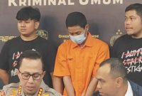 Penampakan Karyawan yang Menghabisi Nyawa Majikan Sendiri (humas Polda Metro Jaya)