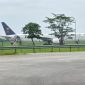 ondisi Pesawat Saudi Arabian Airlines yang mendarat darurat di Bandara Kualanamu. (ist)