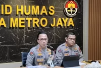 Kabid Humas Polda Metro Jaya, Kombes Pol Ade Ary Syam Indradi di Jakarta, Kamis (24/7) (ANTARA)