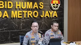 Kabid Humas Polda Metro Jaya, Kombes Pol Ade Ary Syam Indradi di Jakarta, Kamis (24/7) (ANTARA)