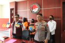 Dirresnarkoba Polda Sulawesi Tengah Kombes Pol. Pribadi Sembiring dalam jumpa pers di Palu, Senin (28/7)
