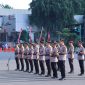 SERTIJAB--Upacara serah terima jabatan (sertijab) sejumlah Pejabat Utama (PJU) dan Kapolres jajaran Polda Metro Jaya dilaksanakan di Lapangan Presisi Ditlantas Polda Metro Jaya, Senin (21/7/2025).