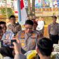 Wakapolda Metro Jaya Brigjen Pol Djati Wiyoto Abadhy membuka  Gerakan Pangan Murah Polda Metro Jaya di Lapangan Presisi Ditlantas Polda Metro Jaya, Senin (11/8).