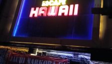 Penampakan Diskotik The Escape Hawai Diwaktu Malam