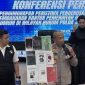Kapolda Jabar Irjen Pol Rudi Setiawan dalam konferensi pers kasus anarkistis dalam aksi demonstrasi di Mapolda Jabar, Jalan Soekarno-Hatta, Kota Bandung, Selasa (16/9) (JPNN)
