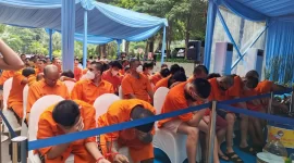 Dirresnarkoba Polda Metro Jaya Kombes Pol. Ahmad David mengatakan, dari total tersangka yang diamankan, enam orang di antaranya merupakan produsen narkotika. Selain itu satu orang berperan sebagai bandar, 769 orang sebagai pengedar dan 1.542 orang lainnya adalah pecandu atau pemakai.(Humas PMJ)