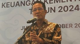 Menteri Hukum Supratman Andi Agtas memberikan keterangan dalam konferensi pers di Jakarta, Jumat (3/10/2025). (ANTARA)