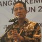 Menteri Hukum Supratman Andi Agtas memberikan keterangan dalam konferensi pers di Jakarta, Jumat (3/10/2025). (ANTARA)