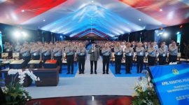 APEL KASATWIL: Polri menggelar Apel Kasatwil Tahun 2025 pada 24–26 November 2025 di Mako Pusat Latihan Korbrimob Polri, Cikeas, Bogor (Foto: Humas Polri)