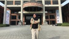 LAURENT NABILA: Mahasiswi Fakultas Ilmu Budaya (FIB) Universitas Brawijaya (UB) Laurent Nabila Zahra Tanjung mengikuti program penelitian luar negeri UB Student Academic Research Scheme (UB Stars) di National Sun Yat-Sen University, Taiwan. (ANTARA)