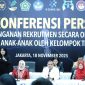 Konferensi Pers Penanganan Rekrutmen Secara Online Terhadap Anak-anak oleh Kelompok Terorisme