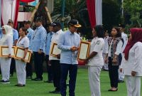 Menteri Kesehatan RI Budi Gunadi Sadikin dalam sambutannya menegaskan bahwa penganugerahan Piagam ini, merupakan bentuk penghargaan negara atas dedikasi para tenaga kesehatan yang telah bekerja dengan sepenuh hati.