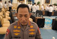 Kapolri Jenderal Listyo Sigit Prabowo di Istana Negara, Jakarta, Senin (15/12/2025)(KOMPAS)
