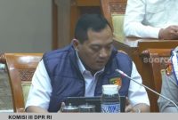 Direskrimum Polda Metro Jaya, Kombes Pol Iman Imanuddin saat RDPU bersama Komisi III DPR, di Kompleks Parlemen Senayan, Jakarta Pusat, Selasa (31/3/2026). 