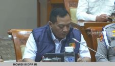 Direskrimum Polda Metro Jaya, Kombes Pol Iman Imanuddin saat RDPU bersama Komisi III DPR, di Kompleks Parlemen Senayan, Jakarta Pusat, Selasa (31/3/2026).