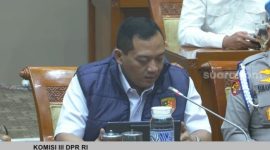 Direskrimum Polda Metro Jaya, Kombes Pol Iman Imanuddin saat RDPU bersama Komisi III DPR, di Kompleks Parlemen Senayan, Jakarta Pusat, Selasa (31/3/2026). 