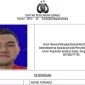 Surat daftar pencarian orang (DPO) terhadap Ko Andre alias “The Doctor” yang diterbitkan Dittipidnarkoba Bareskrim Polri. (ANTARA)