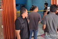 Lokasi ditemukannya jenazah Abdul Hamid. (Foto Antara)