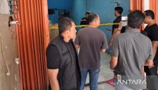 Lokasi ditemukannya jenazah Abdul Hamid. (Foto Antara)