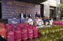 Ribuan tabung gas elpiji bersubsidi disita (Humas PMJ)