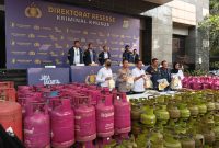 Ribuan tabung gas elpiji bersubsidi disita (Humas PMJ)
